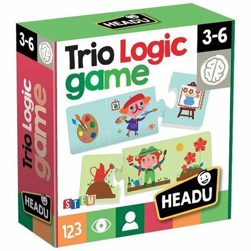 Headu Puzzle Souvislosti Trio Logic 12x3 dílky