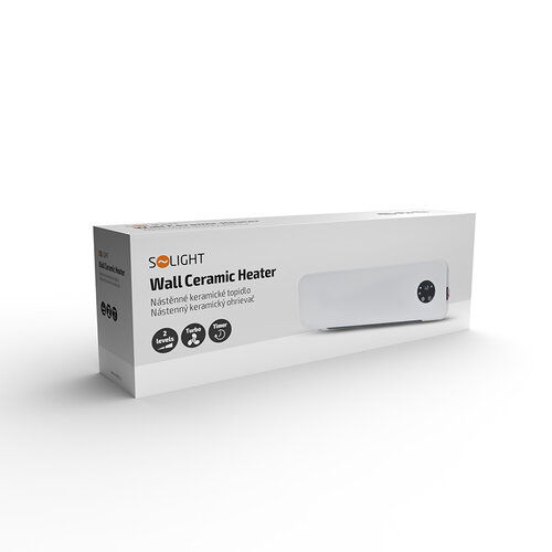 Solight KP07 nástenný keramický ohrievač, 2000 W