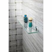 SAPHO XR009 X-Round Halterungen für Glasregale 8 mm, silberfarben