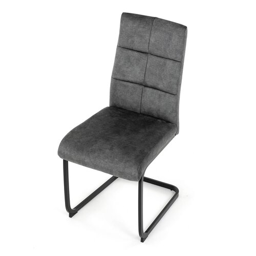 Zestaw krzeseł do jadalni Vintage DCL-D1275 GREY4, 4 szt.