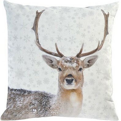 Sander Poduszka dekoracyjna Snow deer, 45 x 45 cm