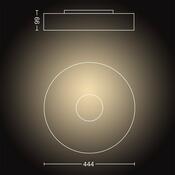 Philips Hue 40340/30/P6 stropné LED svietidlo Fair 39 W, čierna