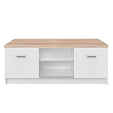 TV stolík TOPTY 2D typ 15, biely