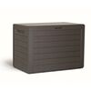 Vrtna shranjevalna škatla Woodebox rjava, 190 l,78 cm