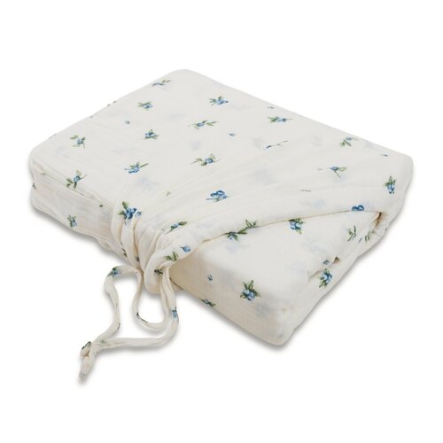 Matex Muslin posteljnina Blueberries, 140 x 200 cm, 70 x 90 cm