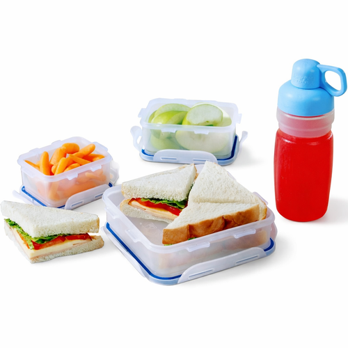 Set de caserole cu sticlă LocknLock  4 piese