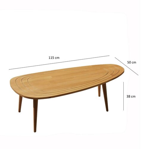 Konferenční stolek Sweet Teak