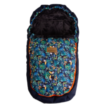 Footmuff impermeabil Saturn, albastru tucani, 100 cm Footmuff impermeabil Saturn, albastru tucani, 100 cm