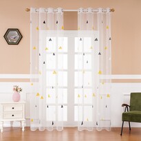 4Home Firana woalowa Triangle, 150 x 250 cm 4Home Firana woalowa Triangle, 150 x 250 cm