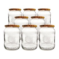 Orion Méhecske fedeles befőzőüveg készlet 0,73 l, 8 db-os Orion Méhecske fedeles befőzőüveg készlet 0,73 l, 8 db-os