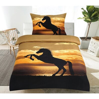 Horse 3D ágynemű, 140 x 200 cm, 70 x 90 cm