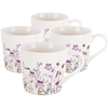 Set 4 căni de porțelan Orion Pajiște 430 ml