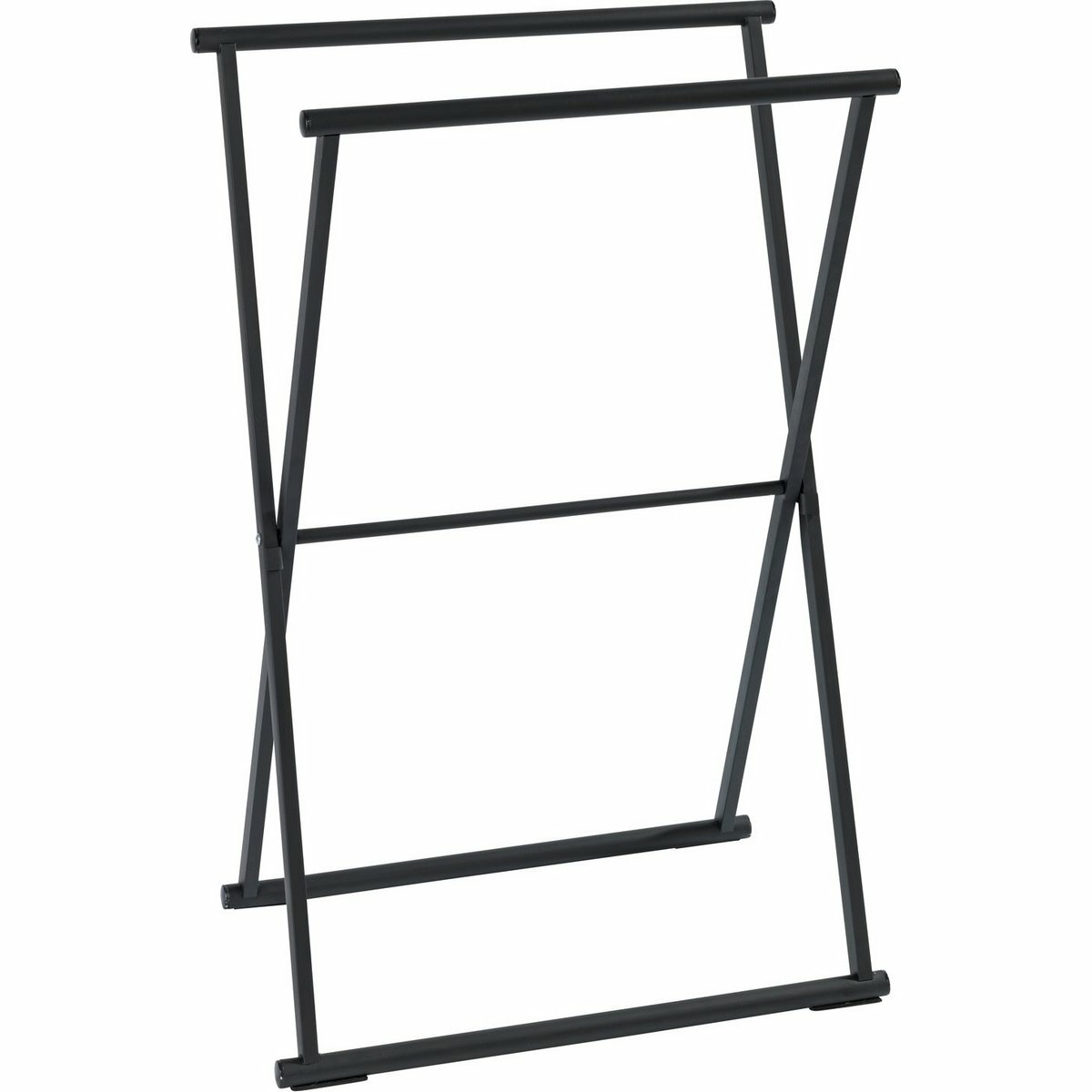 Wenko LAVA skladací vešiak na uteráky – čierny