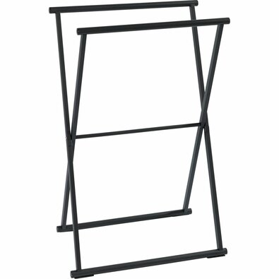 Wenko Suport pliabil pentru prosoape LAVA – negru