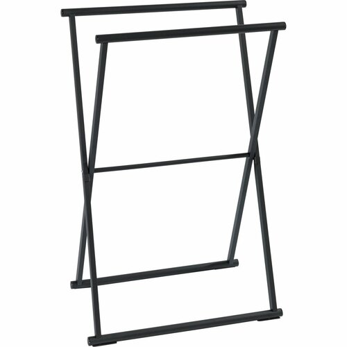 Wenko Suport pliabil pentru prosoape LAVA – negru