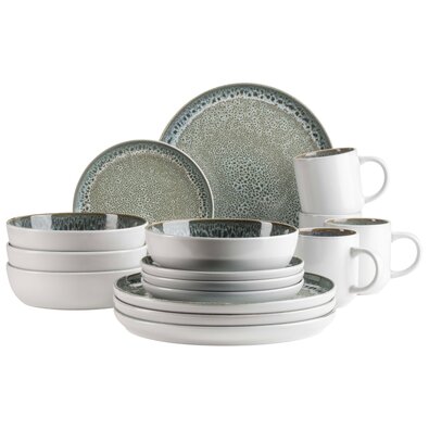 Mäser Set de veselă 16 piese MALEA – verde