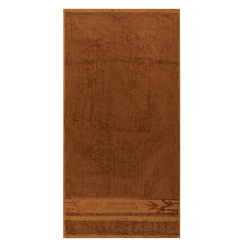 4Home törölköző Bamboo Premium barna, 50 x 100 cm