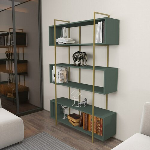 Knihovna Bruti Green and Gold