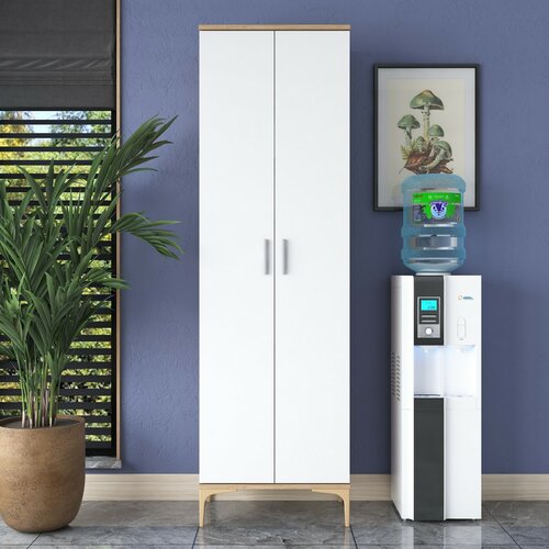 Skříň Jeny Walnut and White