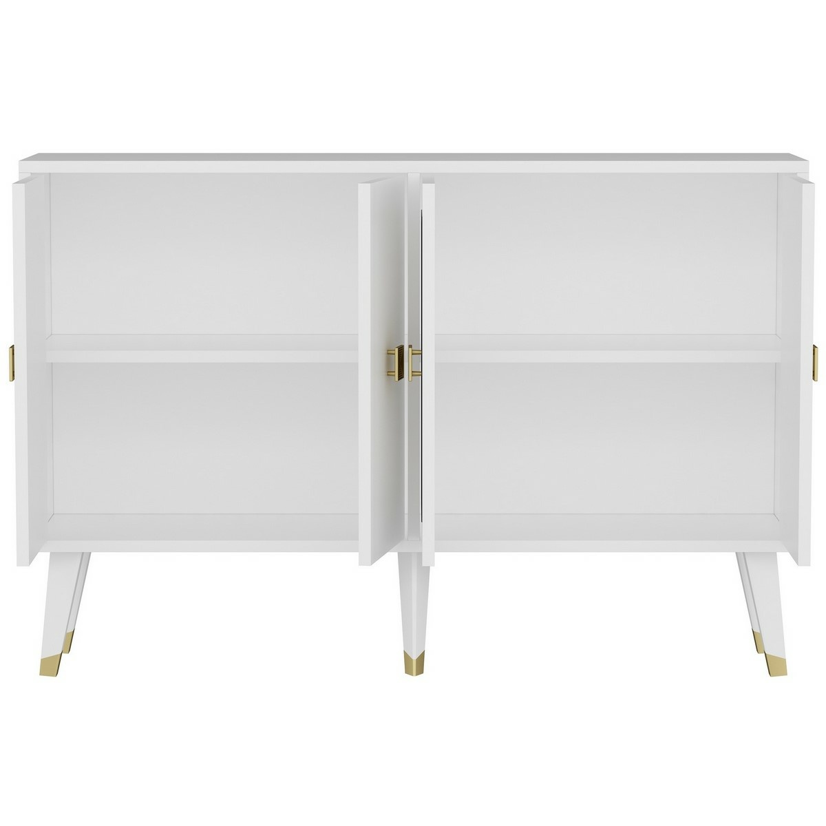 Skrinka Ahart White and Gold