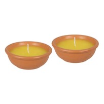 Set mit Abwehrkerzen Citronella, 35 g, 2 Stück