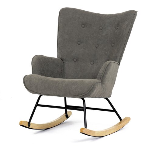 Fotoliu balansoar BR2, maro