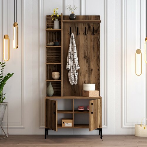 Viyana Walnut előszoba bútor