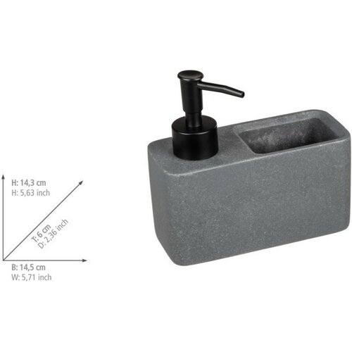 Wenko Дозатор для миючих засобів з місцем для губки Resa