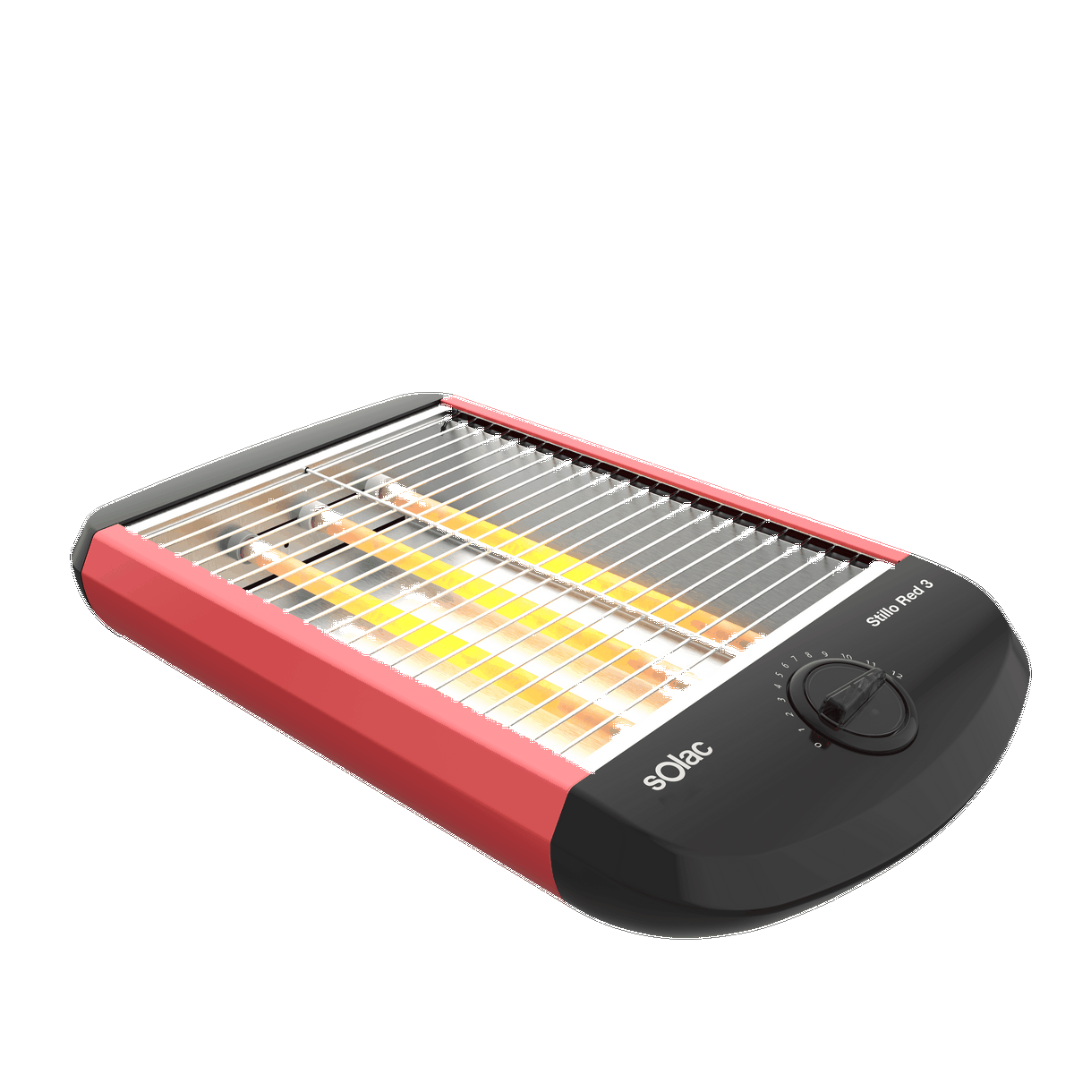 Solac TC5309 lapos kenyérpirító Stillo Red akciós termékkép 1