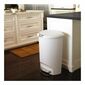Simplehuman pedálos kuka, 50 l, fehér
