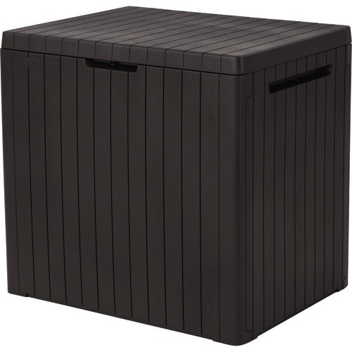 Keter Garten Aufbewahrungsbox City Braun, 113 l, 55 x 58 x 44 cm
