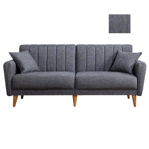 Rozkládací pohovka Aqua Dark Grey