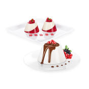 Tescoma Panna Cotta-Formen DELICIA, 4 Stück
