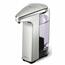 Simplehuman Brezdotični dozirnik za milo 237 ml,mat nikl