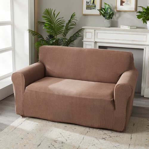 4Home Elastyczny pokrowiec na fotel Magic clean brązowy, 90 - 140 cm