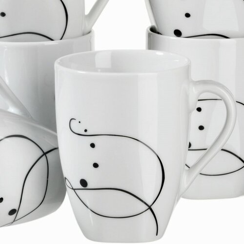 Mäser Sada hrnků 6 ks CHANSON – 330 ml