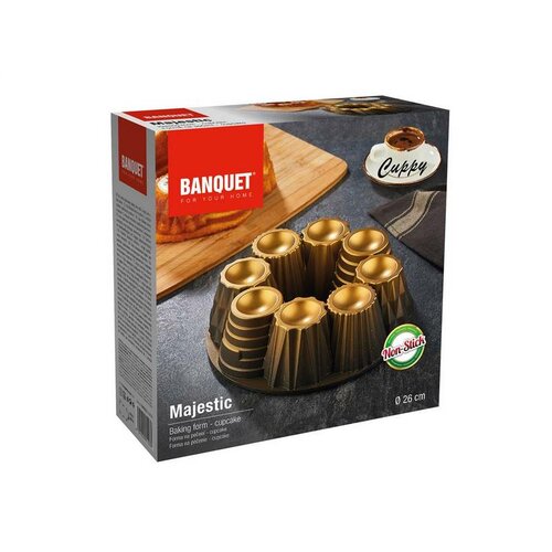 Banquet Forma na bábovku liata MAJESTIC Cuppy pr. 26 cm