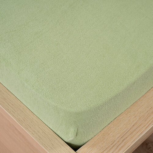 Cearceaf de pat 4Home, din bumbac fin, verde, 160 x 200 cm