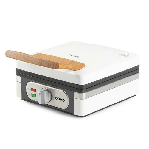 DOMO DO9274W vaflovač s termostatom, matná biela