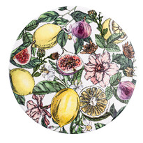 Altom Deska ceramiczna okrągła Lemon, 20 cm Altom Deska ceramiczna okrągła Lemon, 20 cm