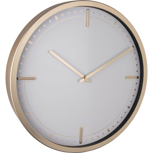 Karlsson 5727WH designové nástěnné hodiny, pr. 42 cm