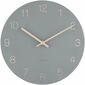 Karlsson 5788GY stylowy zegar ścienny, śr. 30 cm