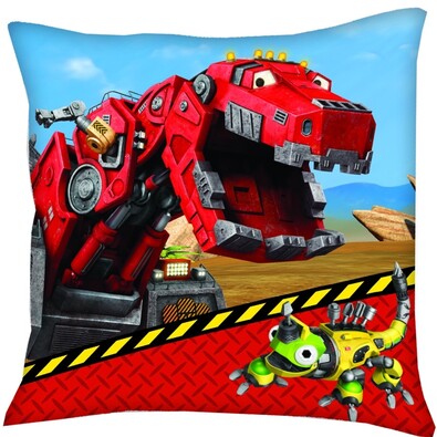 Poduszka Dino Trux Reptool jaszczurka, 40 x 40 cm