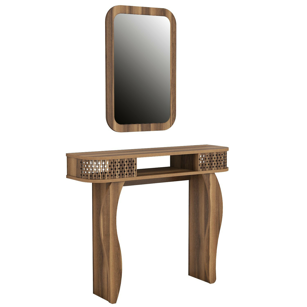 Product detail of Dekorativní stolek Damla Walnut