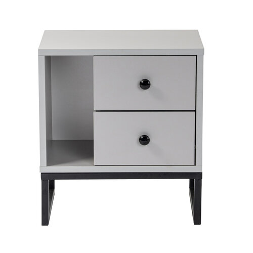 Nočný stolík Glimmer Grey