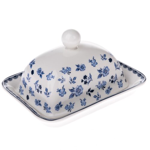 Porcelanska maslenka Floral