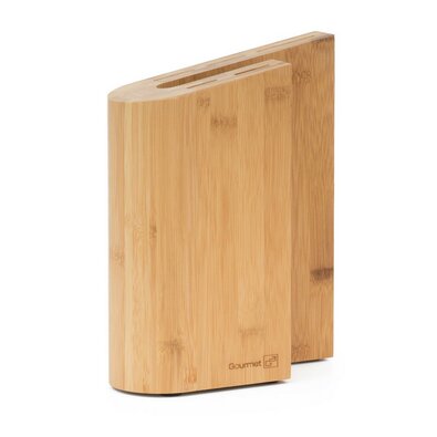 G21 Gourmet blok za nože, bambus, za 5 nožev