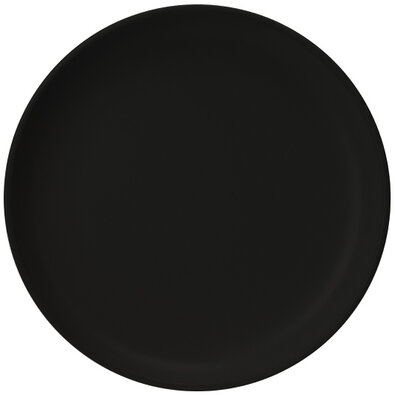 Тарілка обідня Allier, чорна, 27 х 2,5 см, керамограніт