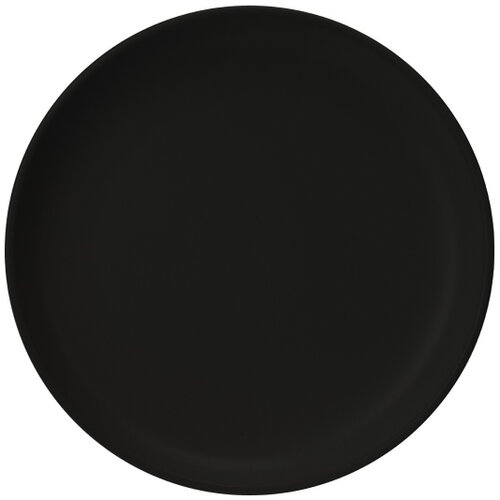 Jedálenský tanier Allier, čierna 27 x 2,5 cm, kamenina