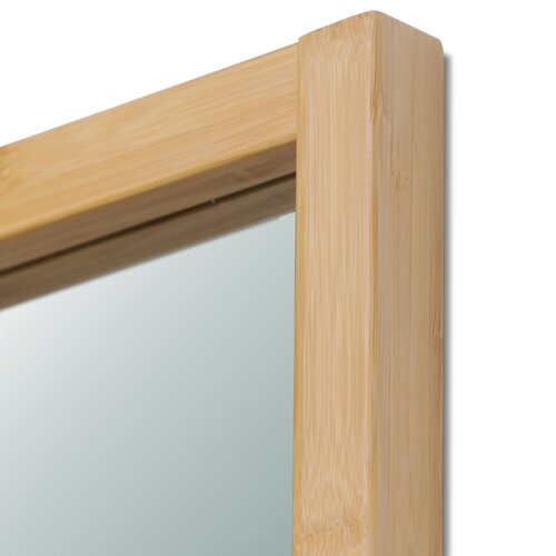 Oglinda de perete B043 NAT, bambus